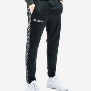 Laisvalaikio unisex kelnės Givova College Banda, juodos M